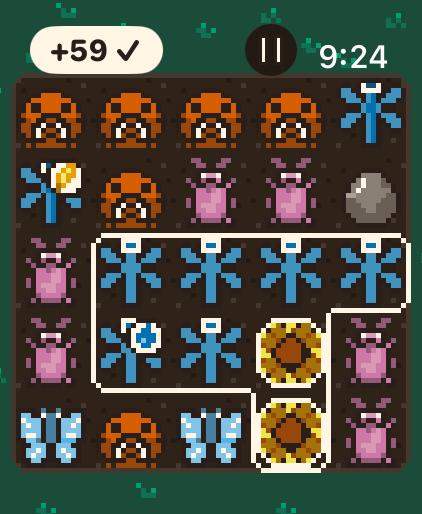 Big Critters: a roomier 5 × 5 board